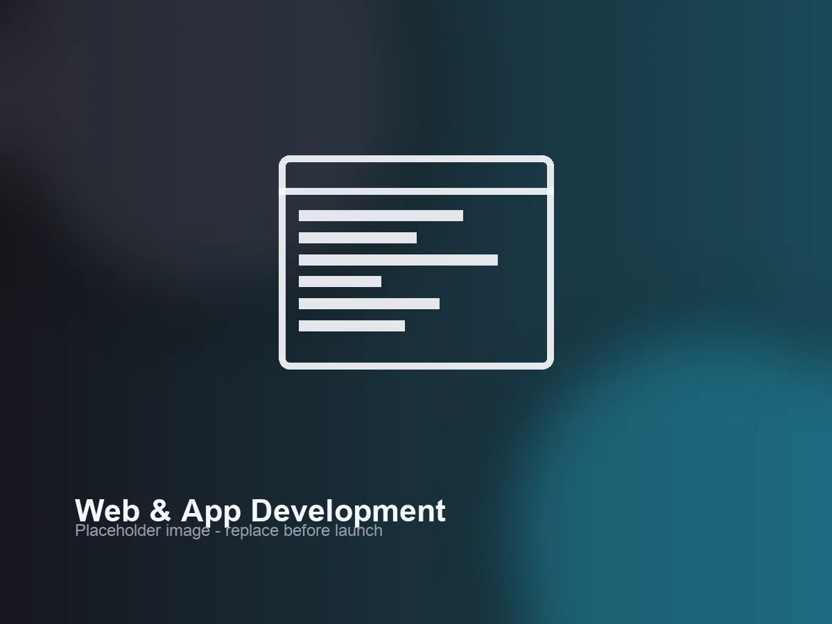 Web and mobile application development on multiple screens
