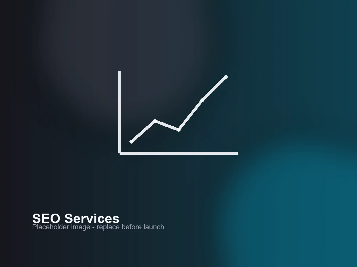 SEO analytics dashboard showing organic traffic growth