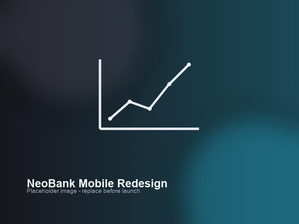 Fintech mobile app dashboard redesign